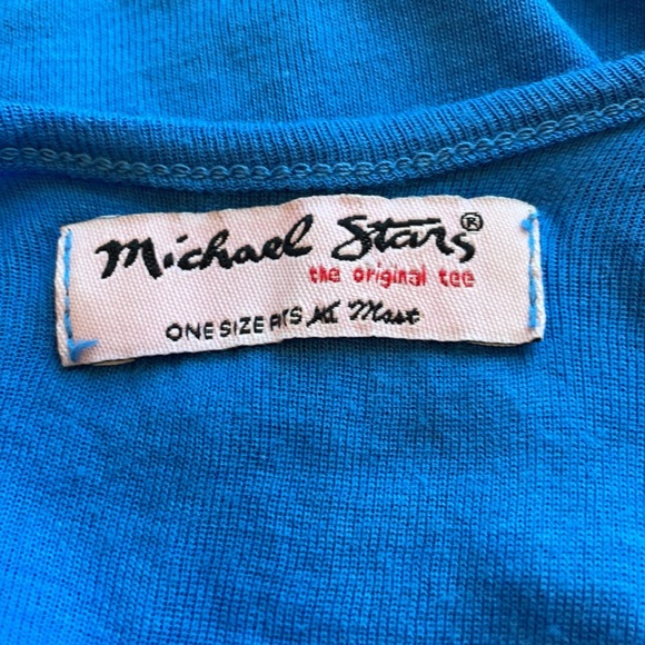 Michael Stars Blue Tank Mini Dress - Picture 7 of 9